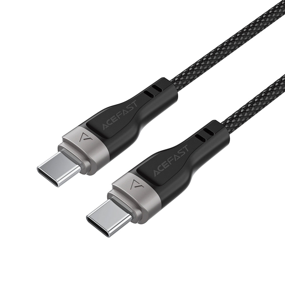 Kabel do danych i ładowania USB-C - USB-C Acefast C11-03, 60W, 1.2m, Czarny