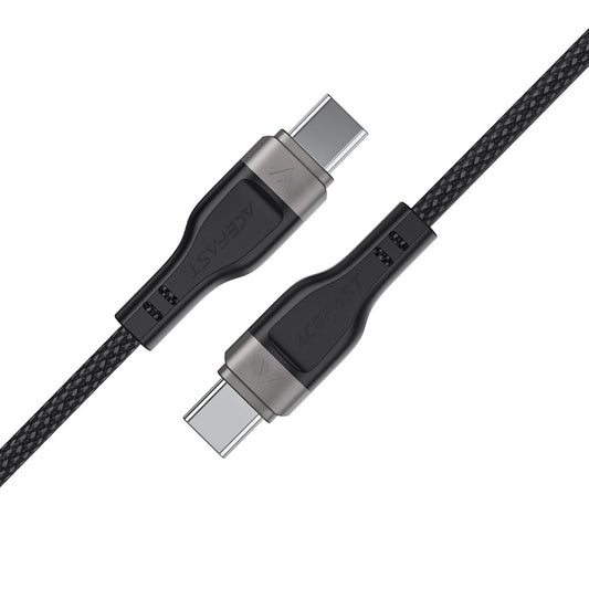 Kabel do danych i ładowania USB-C - USB-C Acefast C11-03, 60W, 1.2m, Czarny