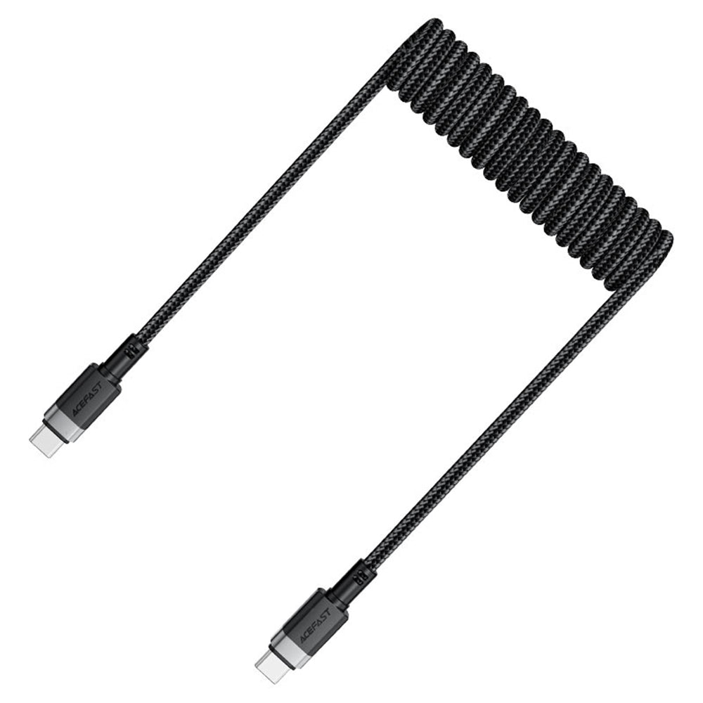 Kabel do danych i ładowania USB-C - USB-C Acefast C14-03, 60W, 1.2m, Czarny