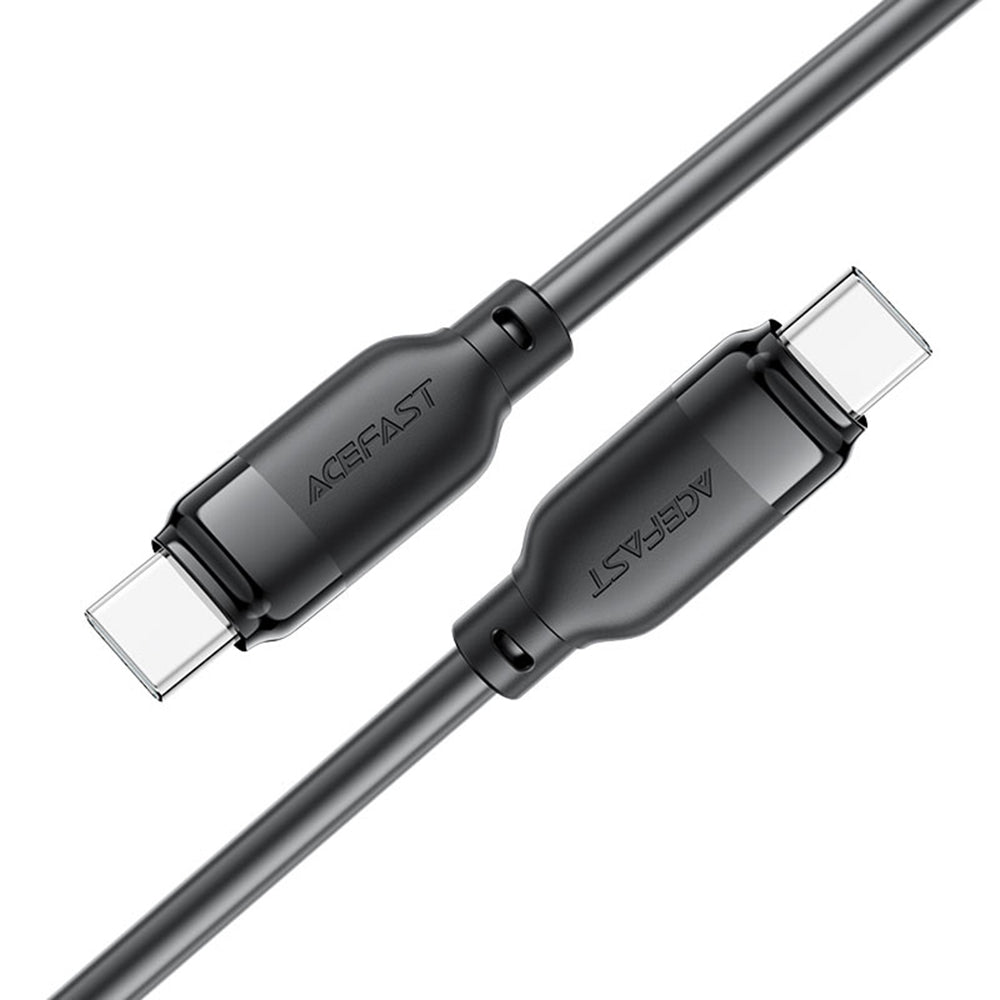 Kabel do danych i ładowania USB-C - USB-C Acefast C16-03, 60W, 1.2m, Czarny