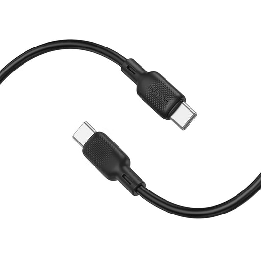 Kabel do danych i ładowania USB-C - USB-C Borofone BX113 Lenny, 60W, 2m, Czarny