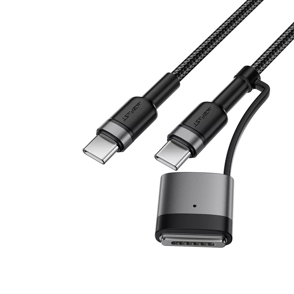Kabel ładowania Acefast, USB-C - USB-C / MagSafe 3, 240W, 1.2m, Czarny