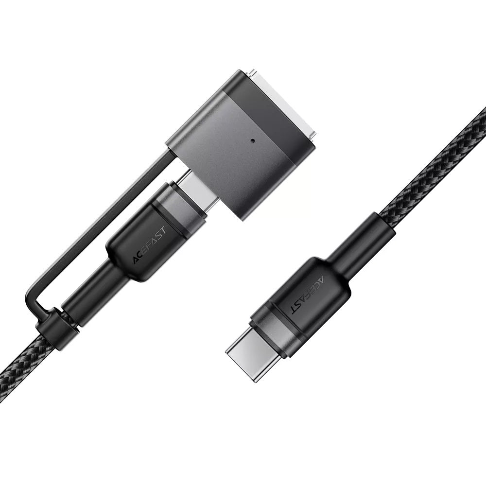 Kabel ładowania Acefast, USB-C - USB-C / MagSafe 3, 240W, 1.2m, Czarny