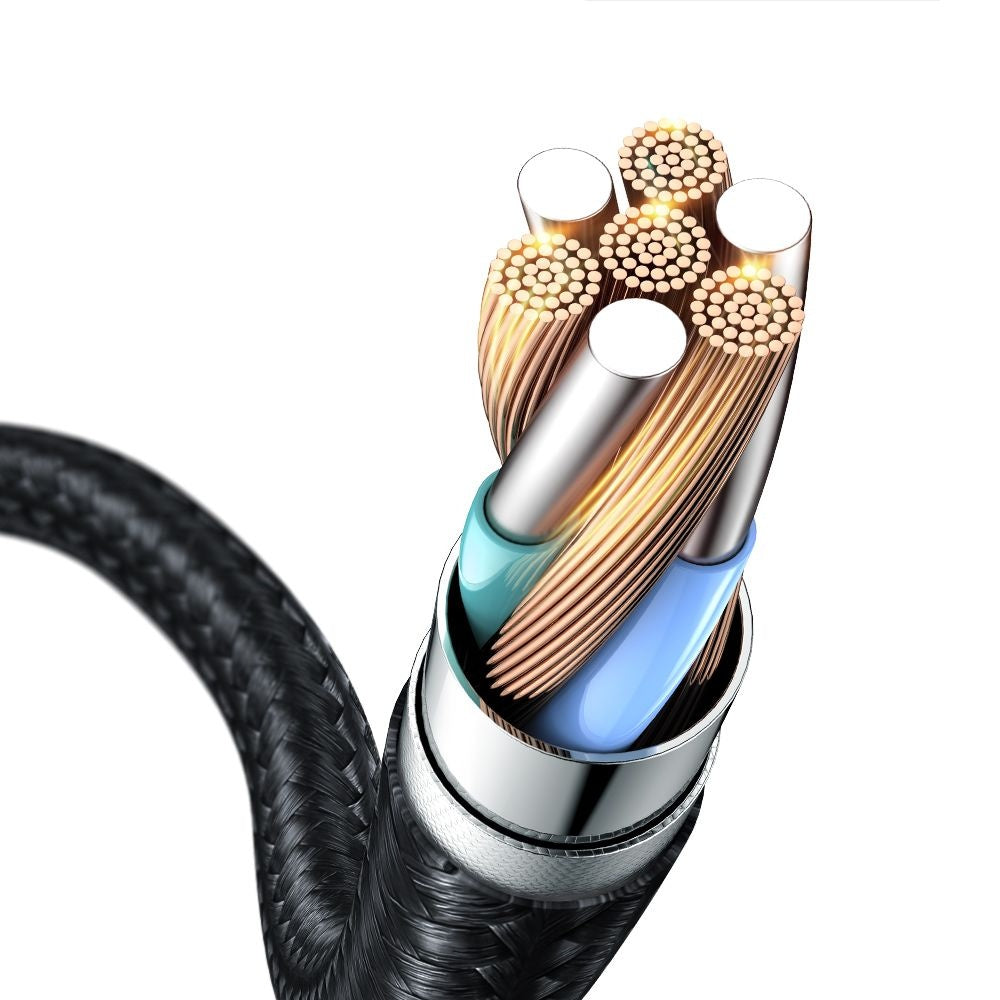Kabel do danych i ładowania USB-C - USB-C McDodo CA-0100, 100W, 1.2m, Czarny