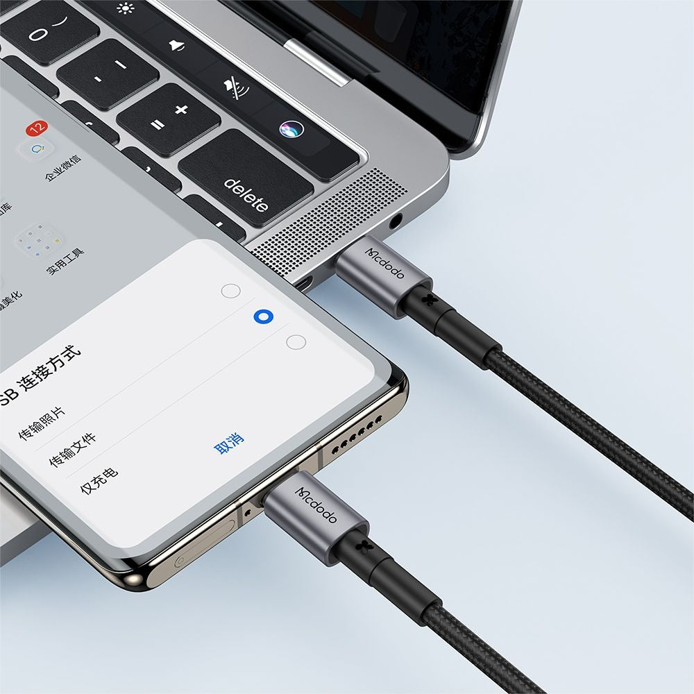Kabel do danych i ładowania USB-C - USB-C McDodo CA-3130, 65W, 1m, Czarny