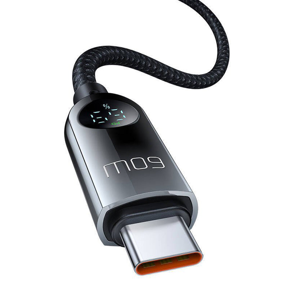 Kabel do danych i ładowania USB-C - USB-C McDodo CA-4780 Display, 60W, 1.2m, Czarny