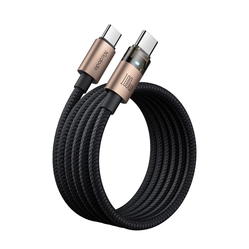 Kabel do danych i ładowania USB-C - USB-C McDodo CA-5581, 100W, 1.2m, Złoty