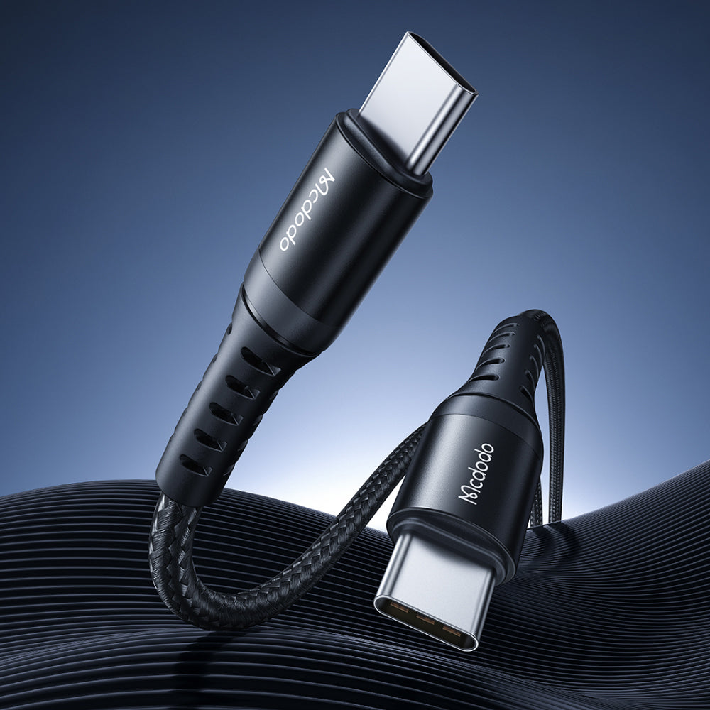 Kabel do danych i ładowania USB-C - USB-C McDodo CA-5641, 60W, 1m, Czarny