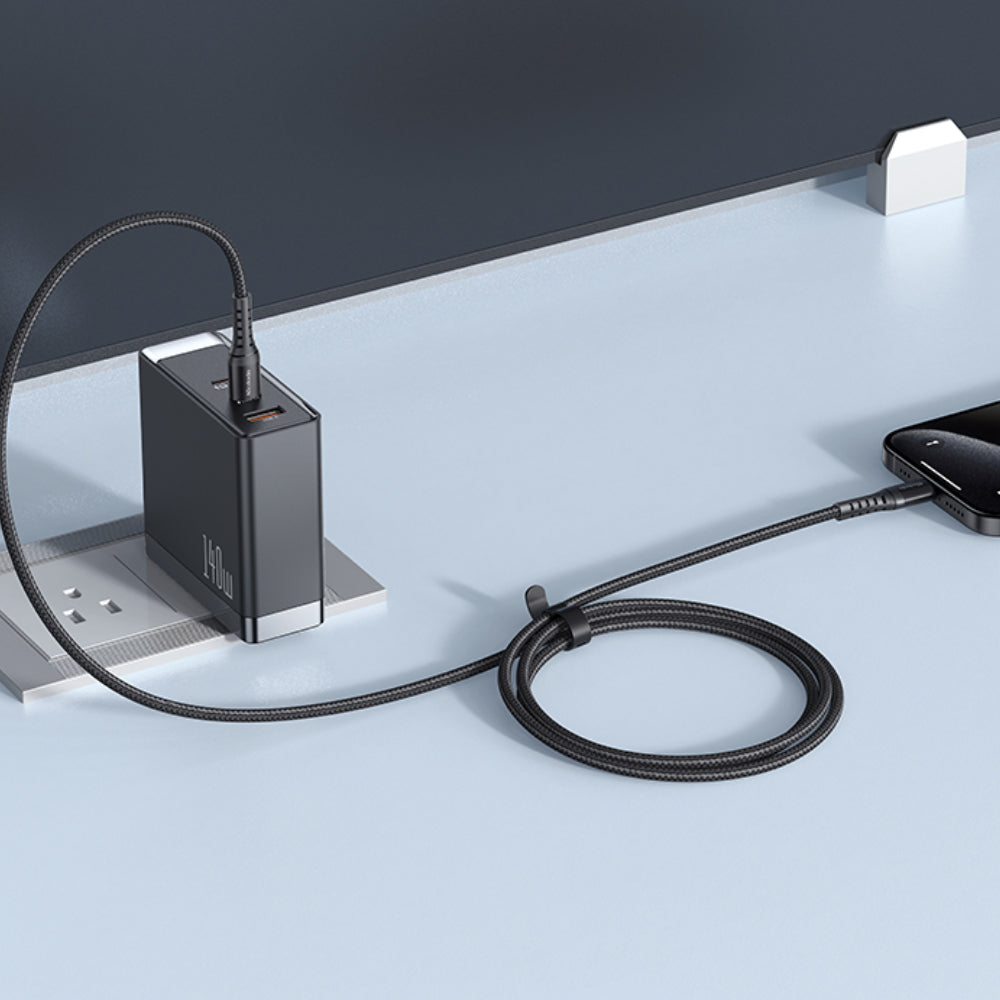 Kabel do danych i ładowania USB-C - USB-C McDodo CA-5641, 60W, 1m, Czarny