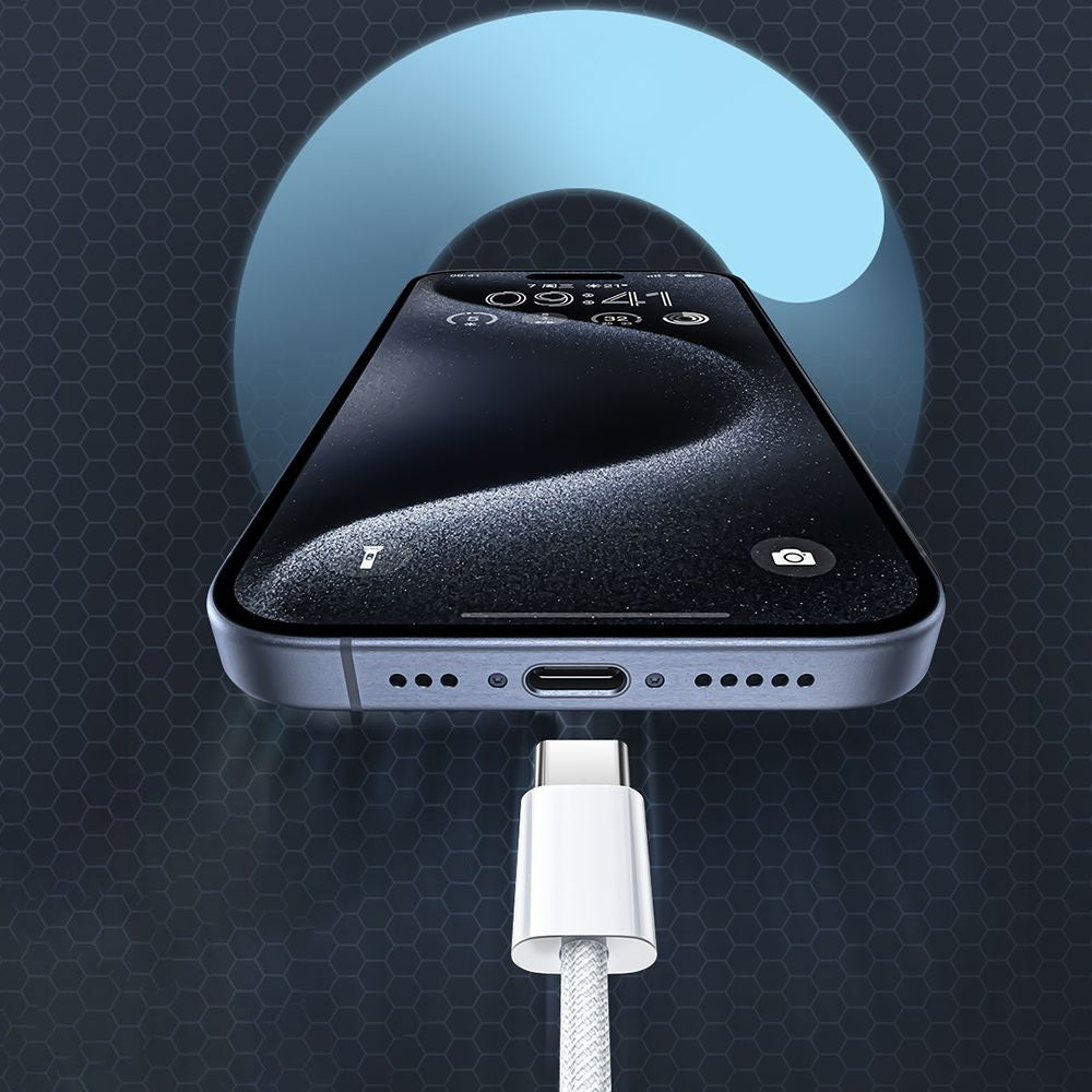 Kabel do danych i ładowania USB-C - USB-C McDodo CA-5690, 60W, 1m, Biały