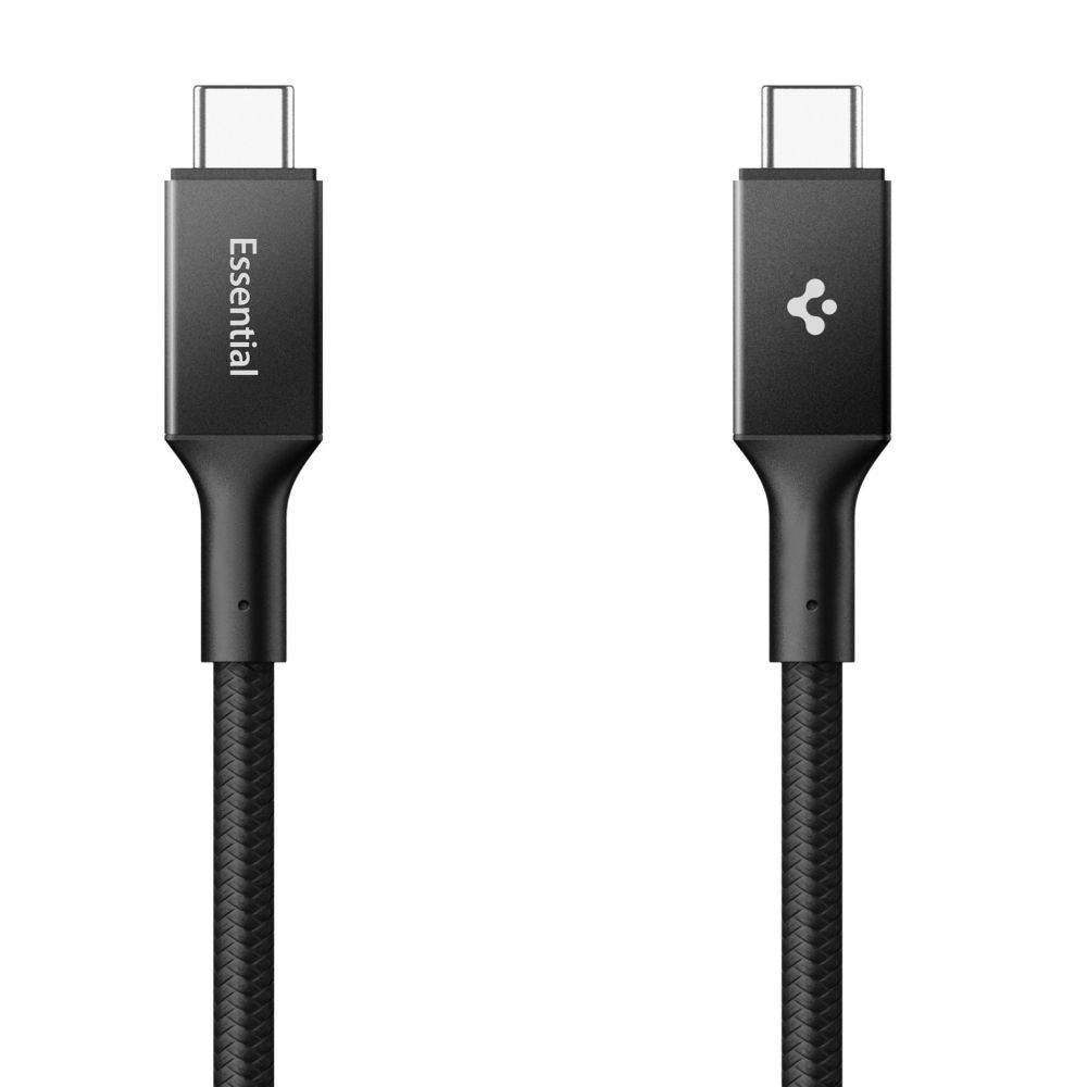 Kabel do danych i ładowania USB-C - USB-C Spigen EB10010CC, 100W, 1m, Czarny ACA09459