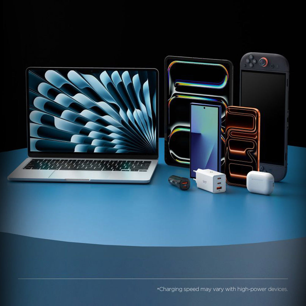 Kabel do danych i ładowania USB-C - USB-C Spigen EB10010CCA, 100W, 1m, Czarny ACA11103