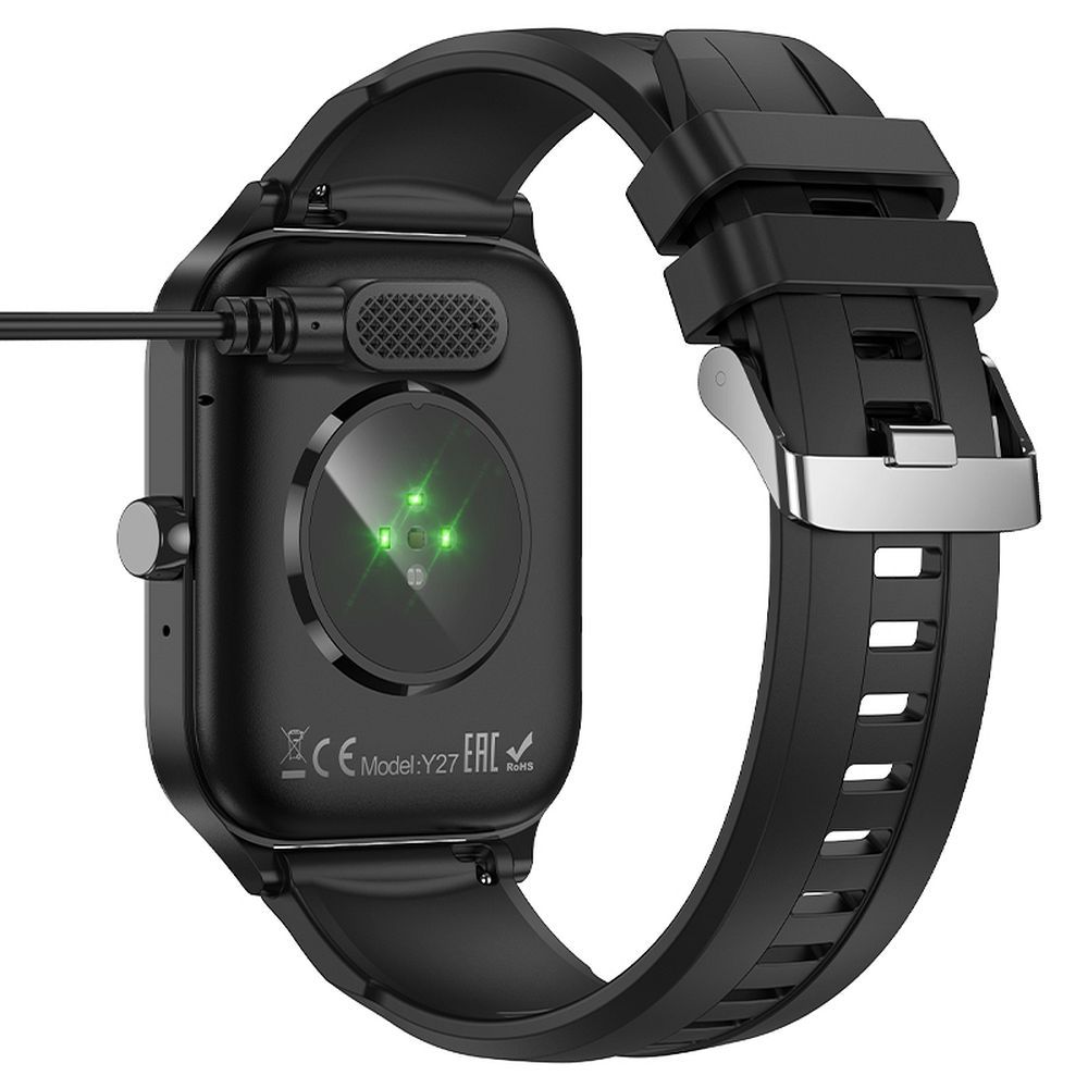 Kabel do ładowania Smartwatch HOCO Y26 / Y27, USB-A, Czarny