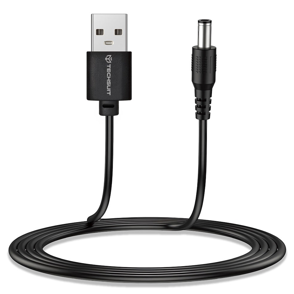 Kabel ładowania Techsuit AC21 ChargeNest, 1,5 m, 11w1, Czarny