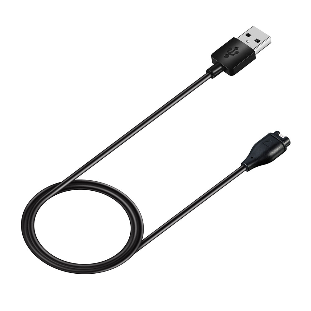 Kabel ładowania Techsuit TGC1 do Garmin Watch Fenix / vivoactive Series, USB-A, Czarny