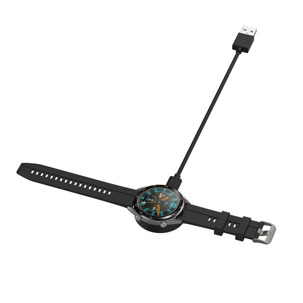 Kabel Ładowania Techsuit THC3 dla Honor Watch / Huawei Watch Series, USB-A, Czarny