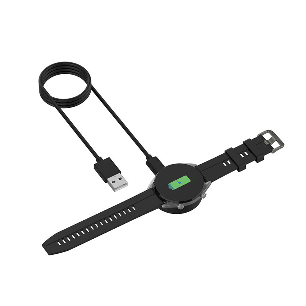 Kabel Ładowania Techsuit THC3 dla Honor Watch / Huawei Watch Series, USB-A, Czarny