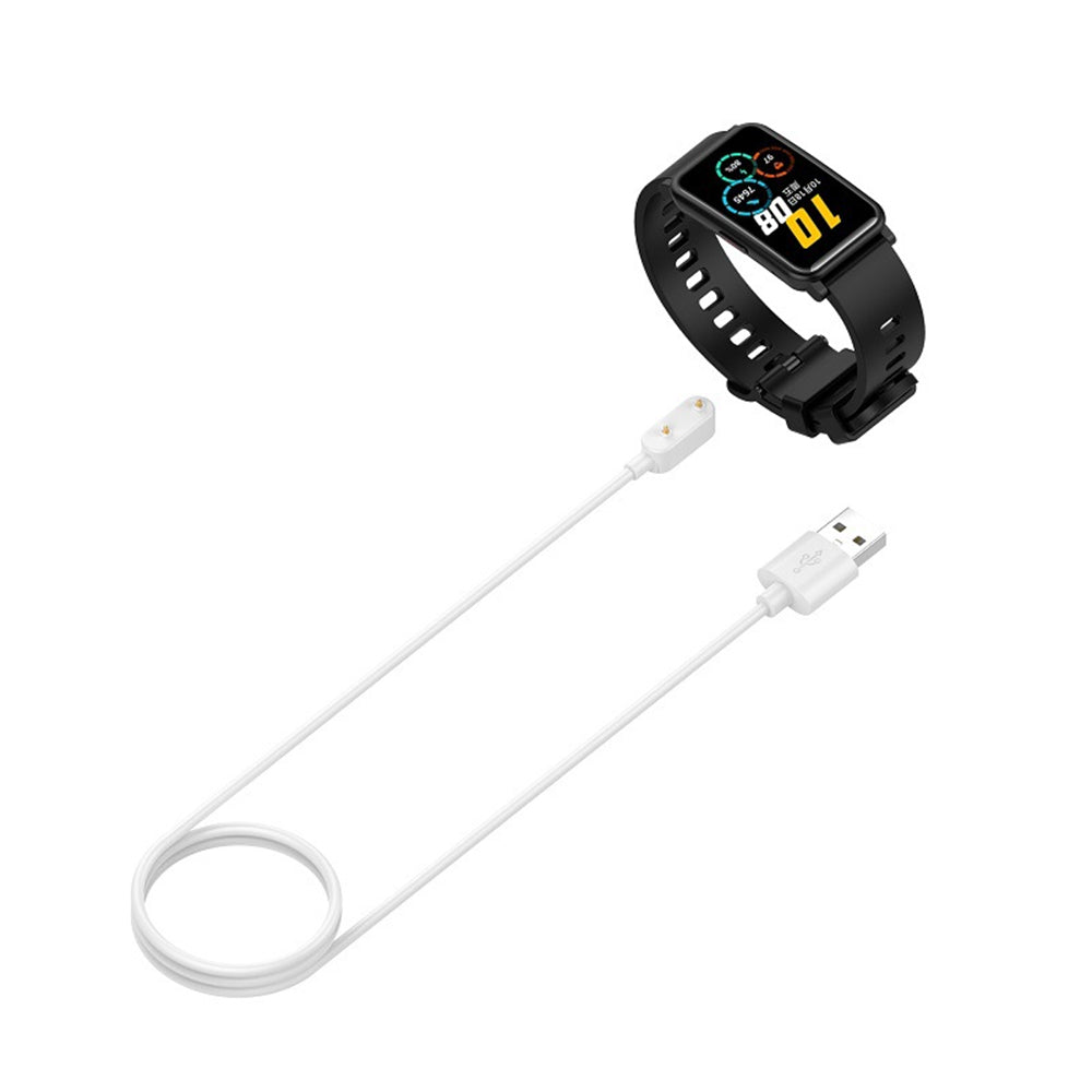Kabel ładowania Techsuit THH1 dla Huawei Band / Honor Band / Oppo Watch Series, USB-A, Biały