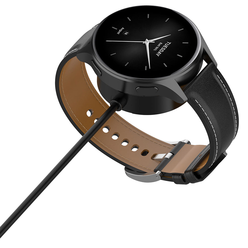 Kabel ładowania Techsuit TXC5 do Xiaomi Watch H1 / Watch 2 Pro / Watch S2, USB-A, Czarny