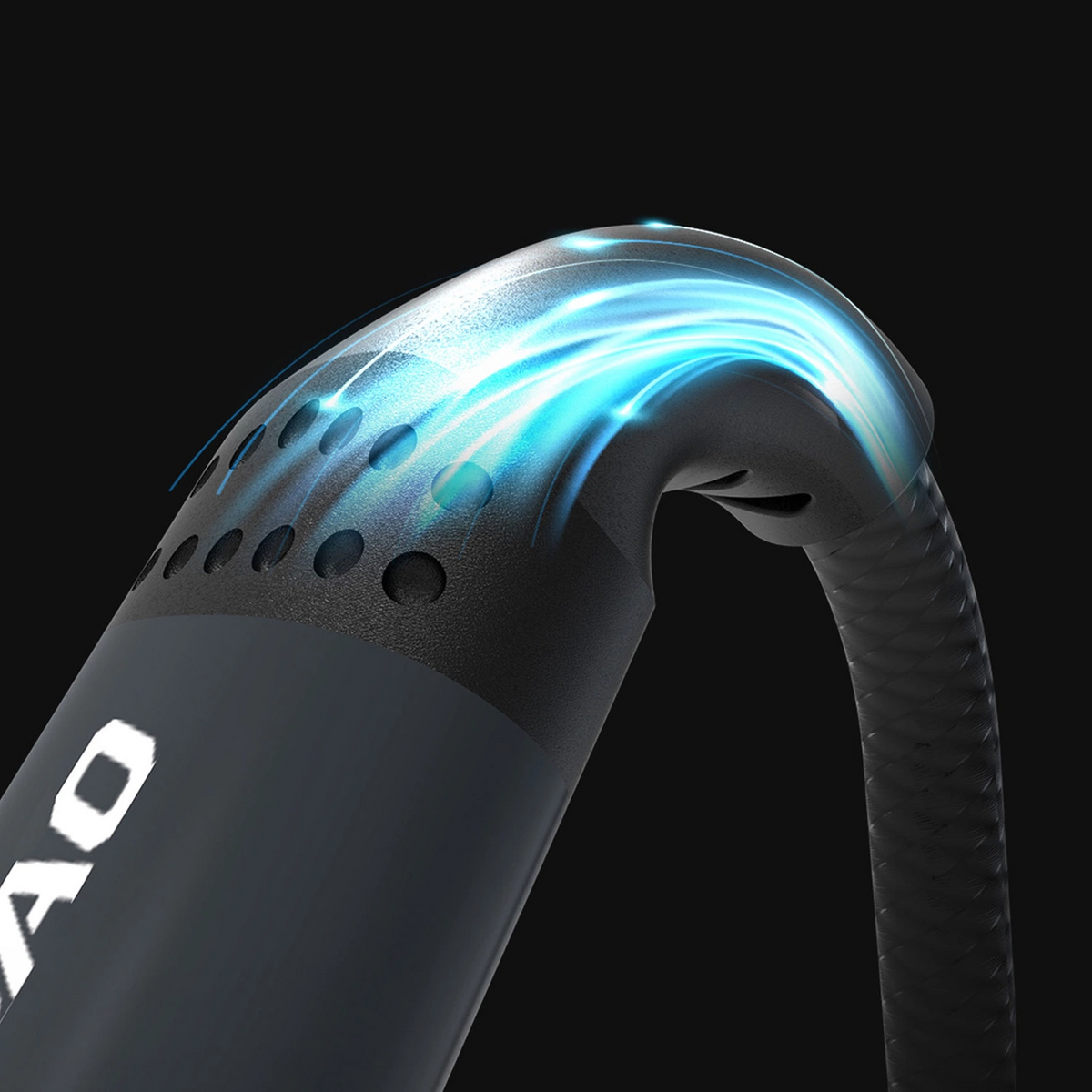 Kabel do ładowania USB-A - Lightning / microUSB / USB-C Dudao L3E 3w1, 60W, 1,2m, Czarny