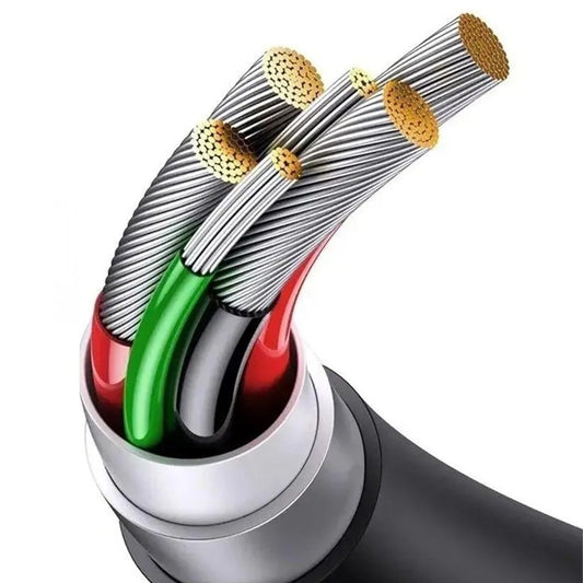 Kabel ładowania USB-A - Lightning / microUSB / USB-C Baseus 3w1, 100W, 1.5m, Biały P10377705213-00