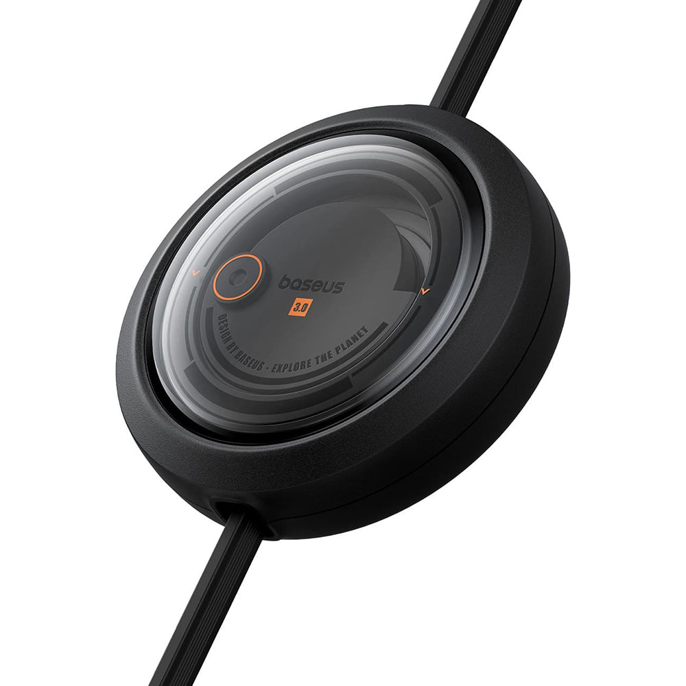 Kabel Ładowania USB-C - Lightning / microUSB / USB-C Baseus Free2Draw Retractable, 100W, 1.1m, Czarny P10368700111-04