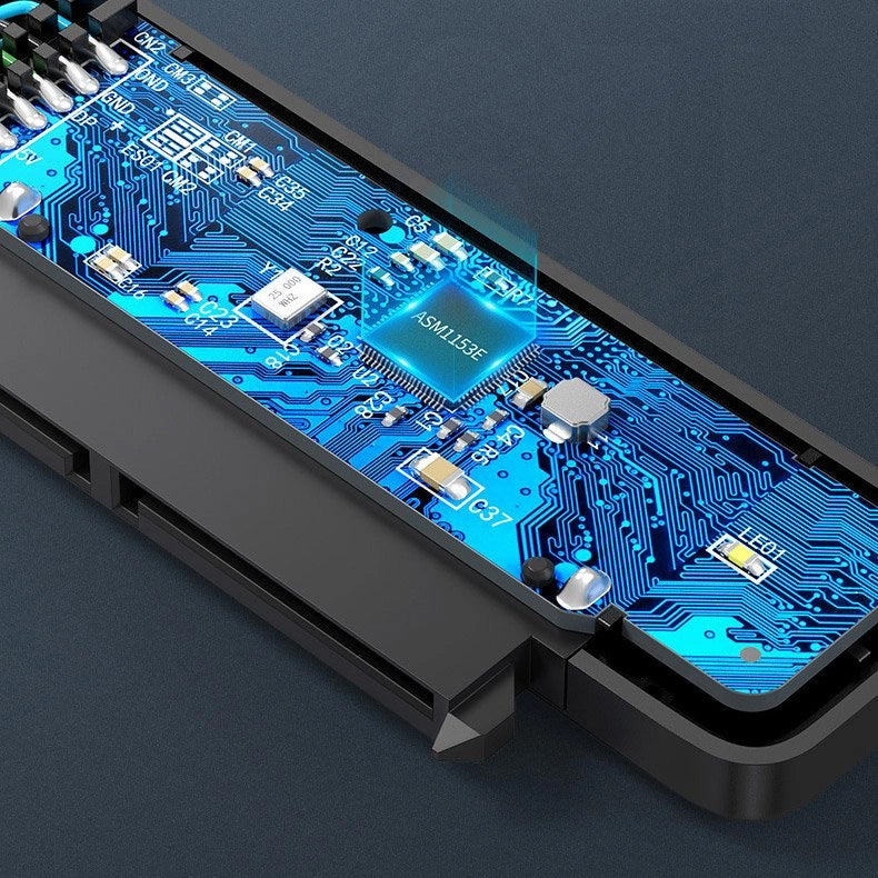 Kabel SATA UGREEN CM321, USB-A 3.0 - SATA 2,5 cala, 0,5 m, Czarny