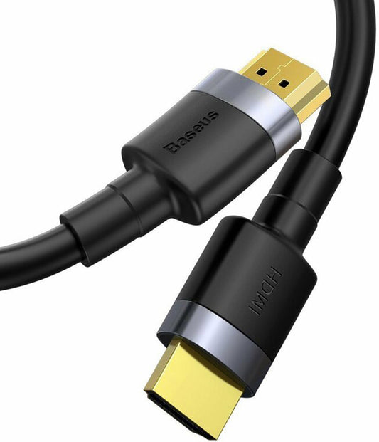 Kabel wideo Baseus Cafule, HDMI - HDMI, 4K, 5m, Czarny CADKLF-H01