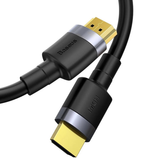 Kabel wideo Baseus Cafule, HDMI - HDMI, 4K, 2m, Czarny CADKLF-F01