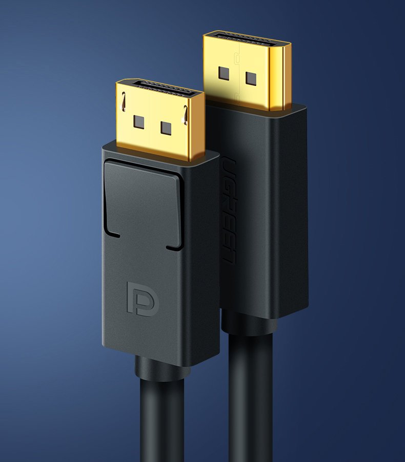 Kabel Video UGREEN DP102, DisplayPort - DisplayPort, 4K, 1,5m, Czarny