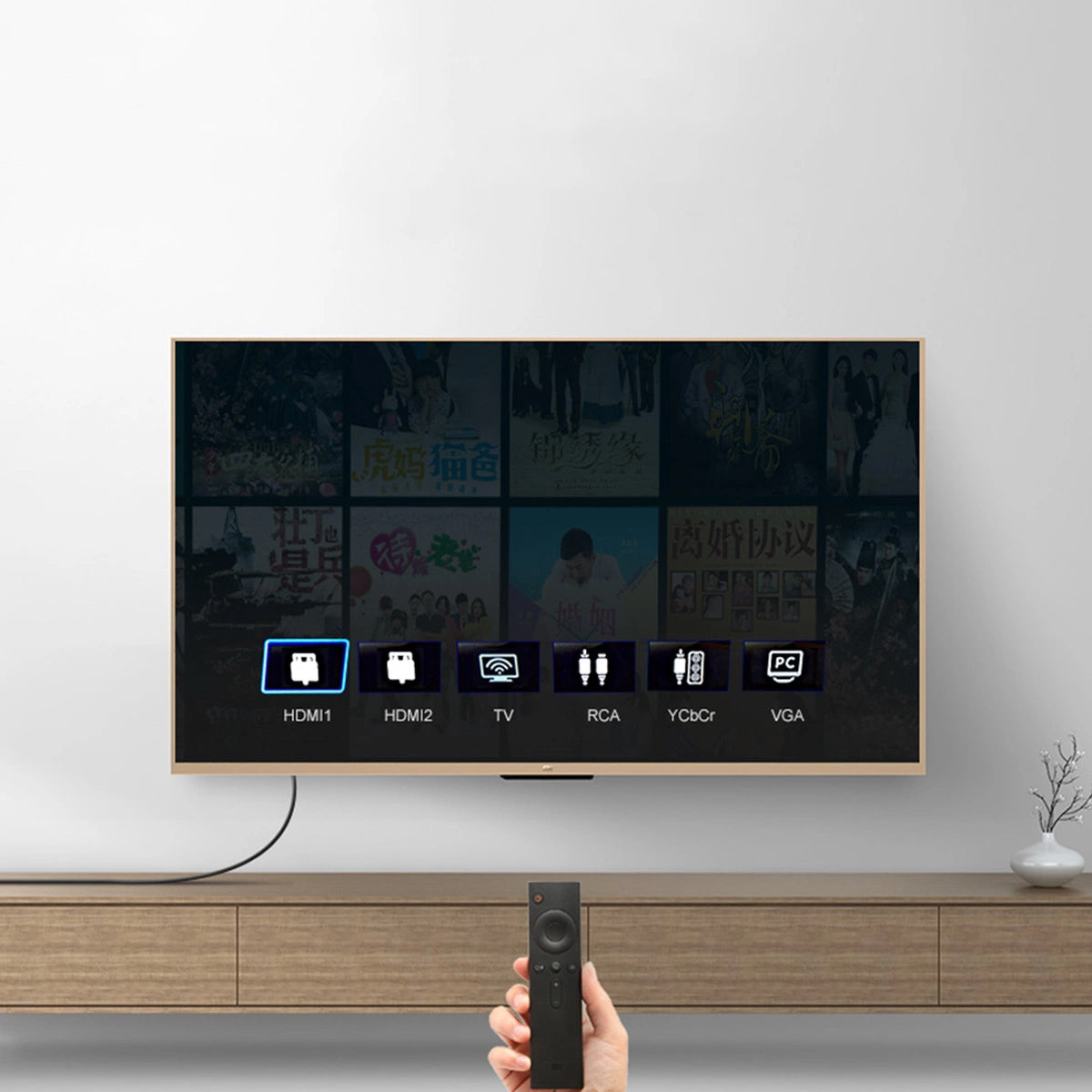 Kabel wideo UGREEN kątowy, HDMI - HDMI, 4K, 1m, czarny