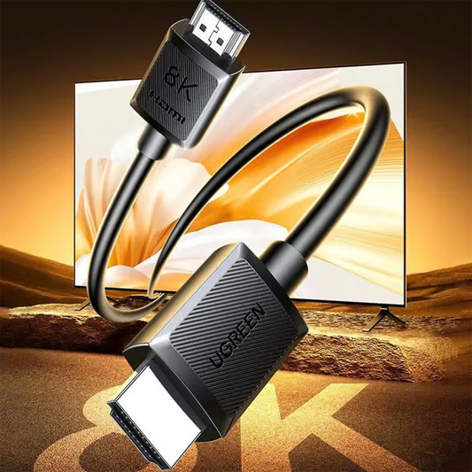 Kabel wideo UGREEN HD175 (45434), HDMI - HDMI, 8K, 5m, Czarny