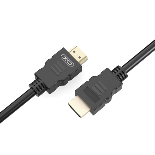 Kabel wideo XO Design GB011B, HDMI - HDMI, 4K, 5m, Czarny