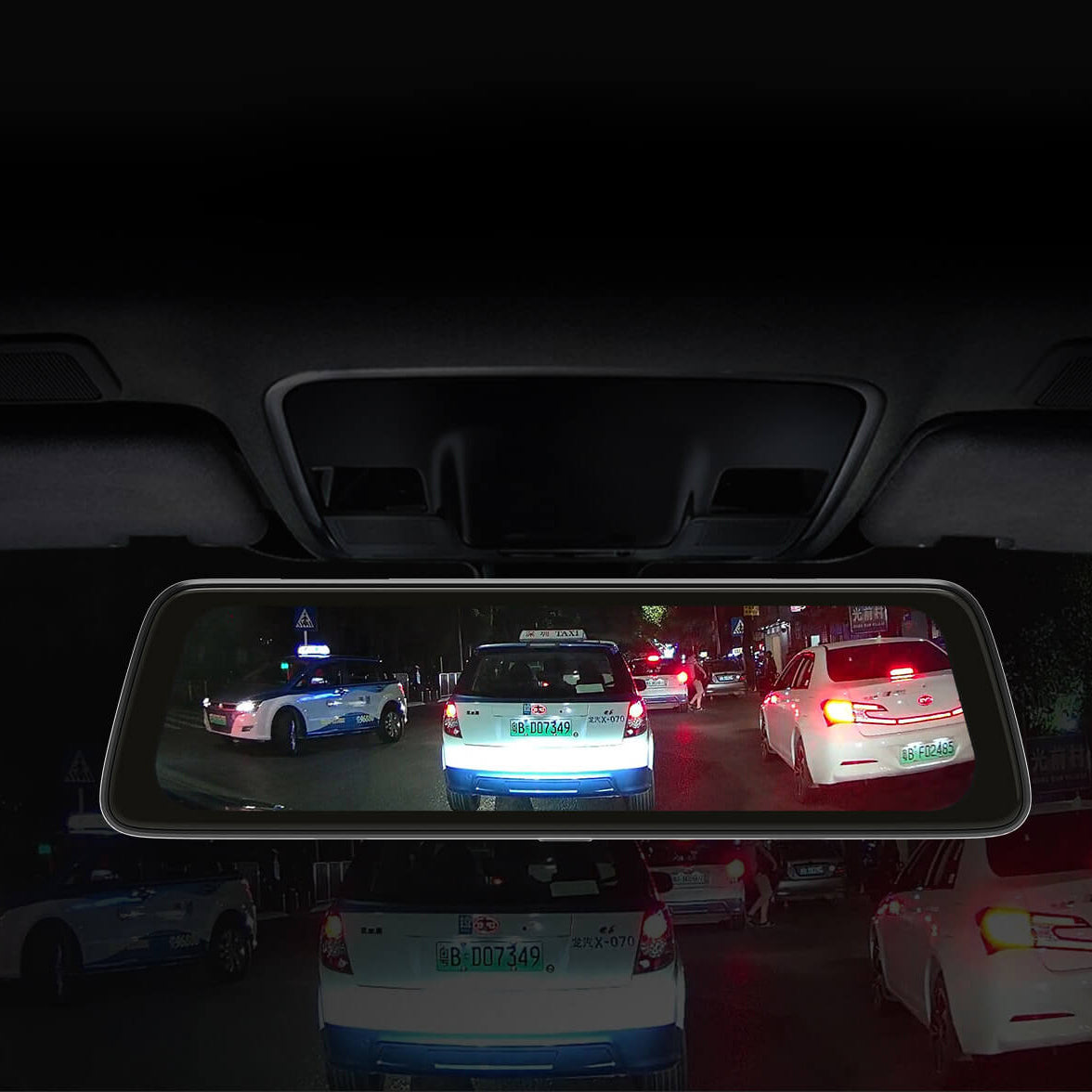 Kamera Samochodowa Przód Tył DDPAI mola E3, 2K, Wi-Fi