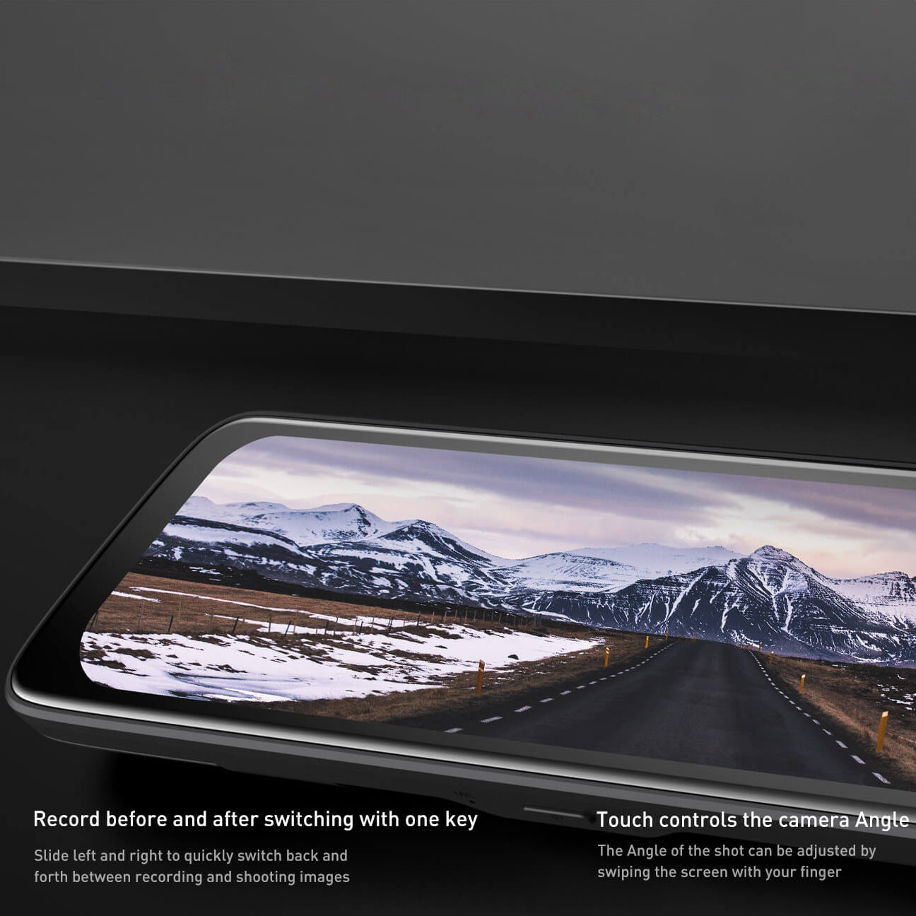 Kamera Samochodowa Przód Tył DDPAI mola E3, 2K, Wi-Fi