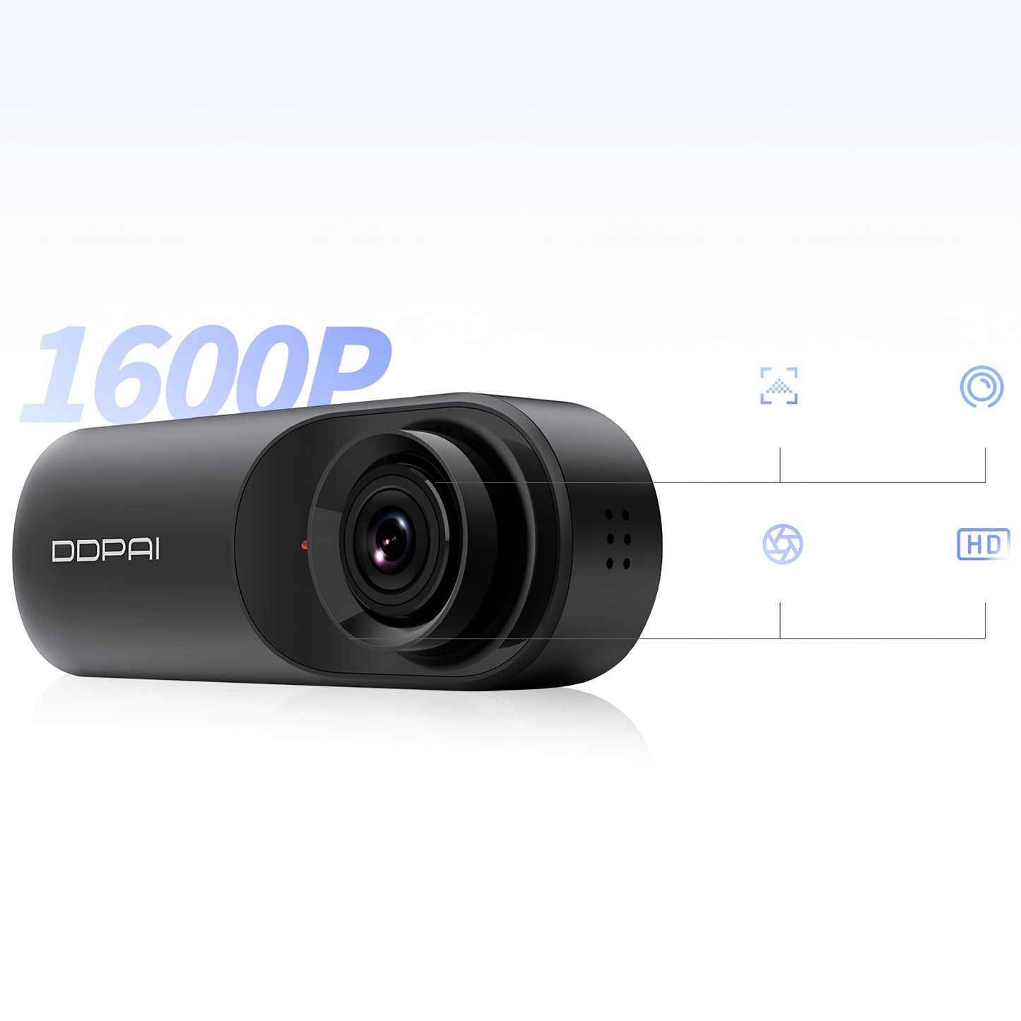 Kamera Samochodowa Przód Tył DDPAI mola N3 Pro, 1600P, Wi-Fi