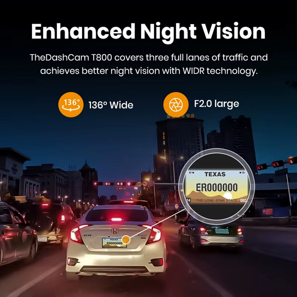 Kamera samochodowa Imou T800, 4K, Wi-Fi