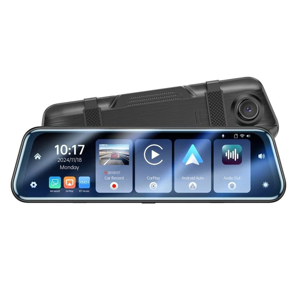 Kamera Samochodowa Yesido KM24 z Carplay / Android Auto, 4K, Wyświetlacz 9.66 cala