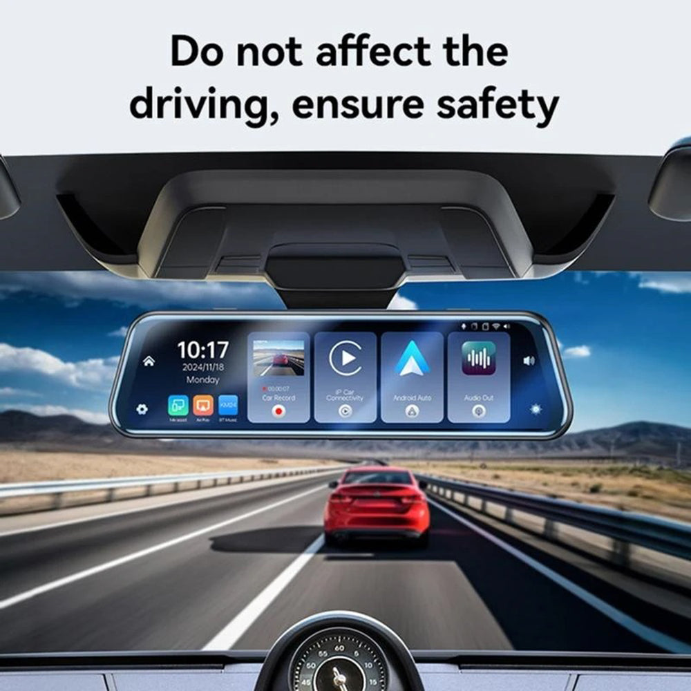 Kamera Samochodowa Yesido KM24 z Carplay / Android Auto, 4K, Wyświetlacz 9.66 cala