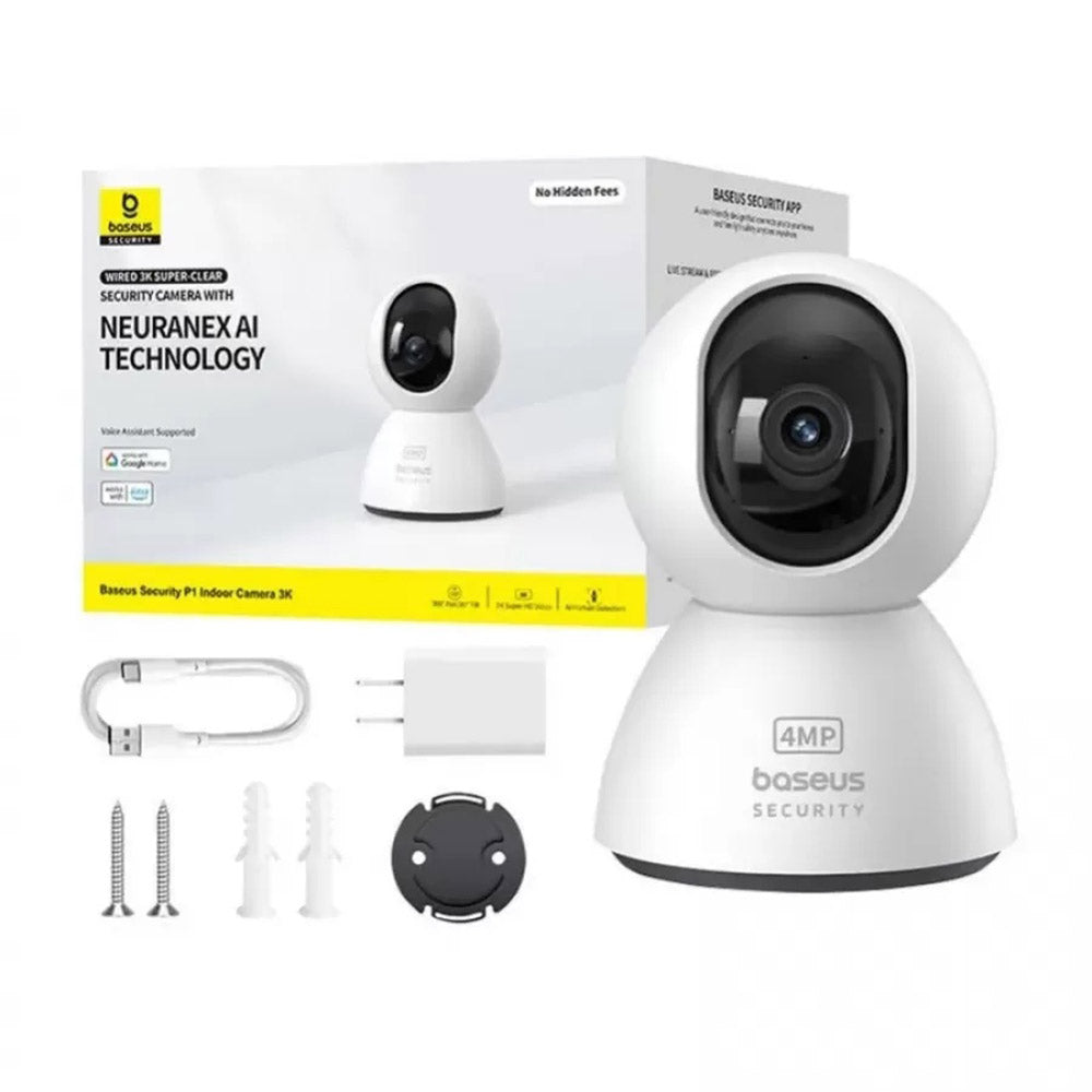 Kamera Monitorująca Baseus P1, Wi-Fi, 3K, Wewnętrzna S0ST002130