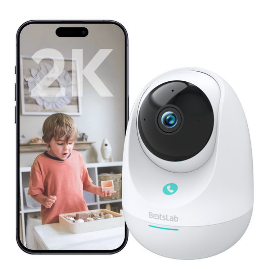 Kamera do monitoringu Botslab 2E Pro C213, Wi-Fi, 2K, 2K, wewnętrzna