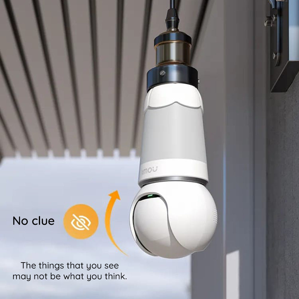 Kamera monitoringu Imou Bulb, Wi-Fi, 2K, do wnętrz IPC-S6DP-5M0WEB-E27