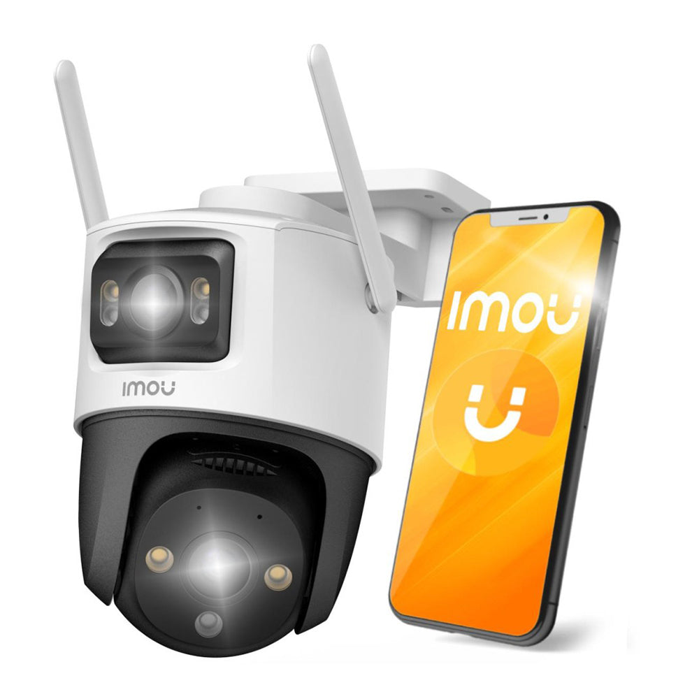 Kamera monitorująca Imou Cruiser Dual, Wi-Fi, 2.8K + 2.8K, IP66, Zewnętrzna, Biała IPC-S7XP-10M0WED-0360B