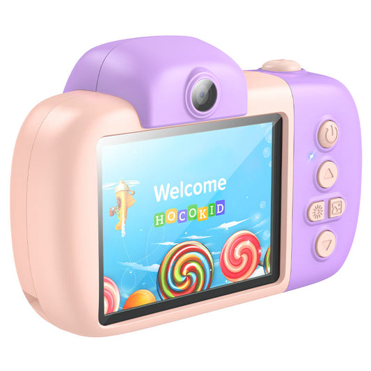 HOCO DV201 Kids Digital Camera, 1080P, 2MP, Pink