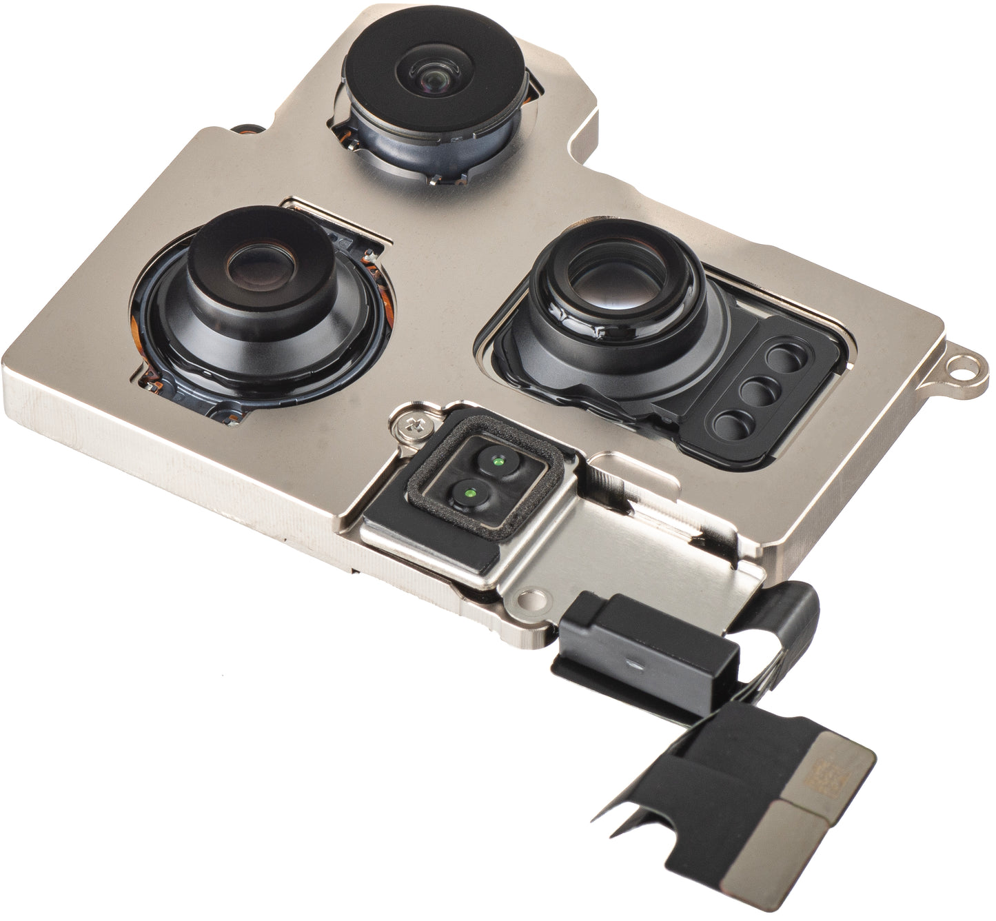 Tylna kamera Apple iPhone 16 Pro Max, z taśmą