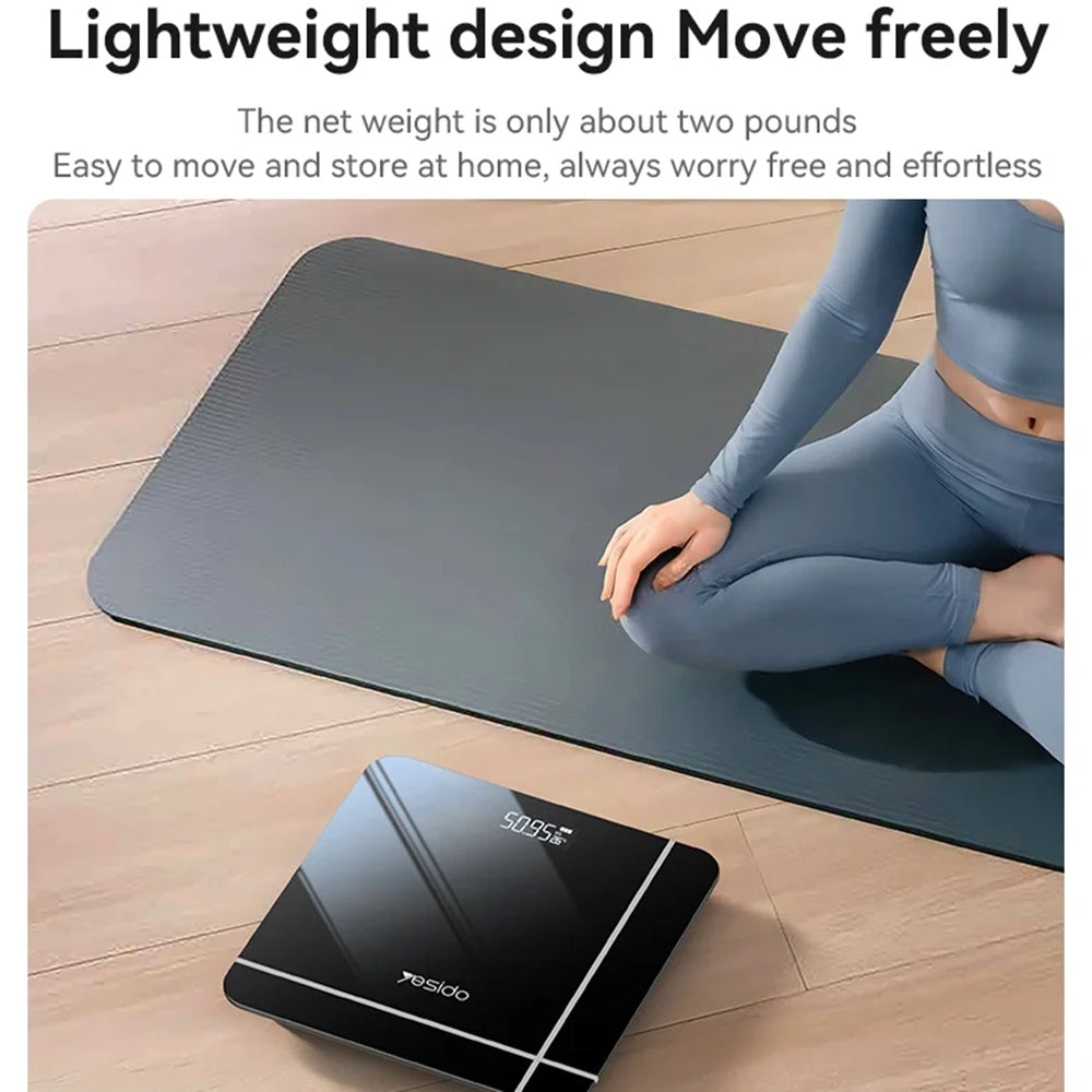 Waga cyfrowa Yesido MG09, Czarna