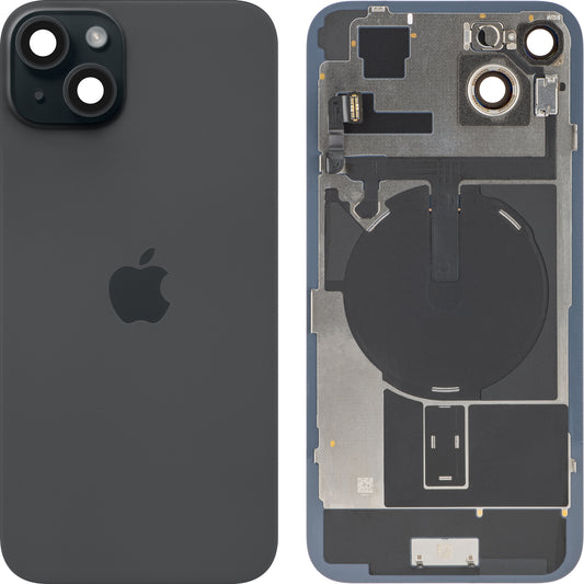Pokrywa baterii Apple iPhone 15 Plus, czarna, Swap