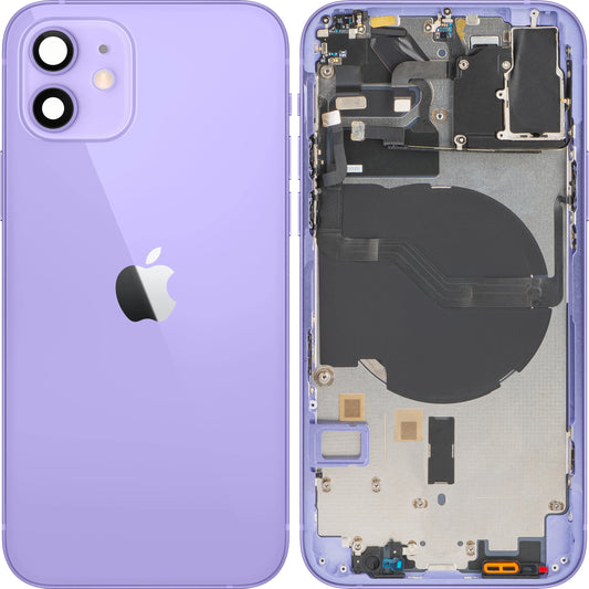 Pokrywa baterii Apple iPhone 12, z etui, fioletowa, Swap