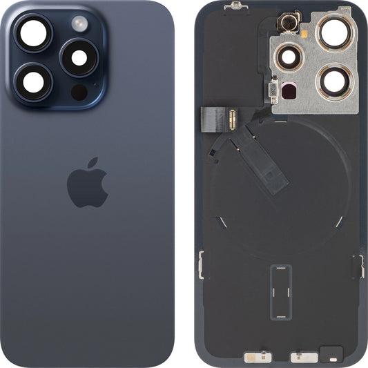 Pokrywa baterii Apple iPhone 15 Pro, niebieska (niebieski tytan), Swap