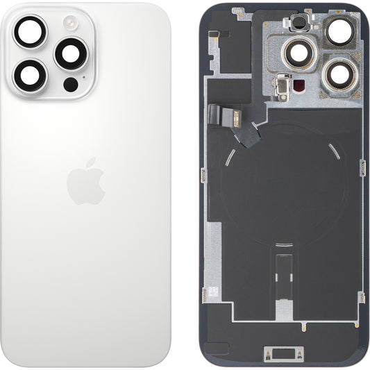 Obudowa Baterii Apple iPhone 16 Pro Max, Biała (White Titanium), Swap